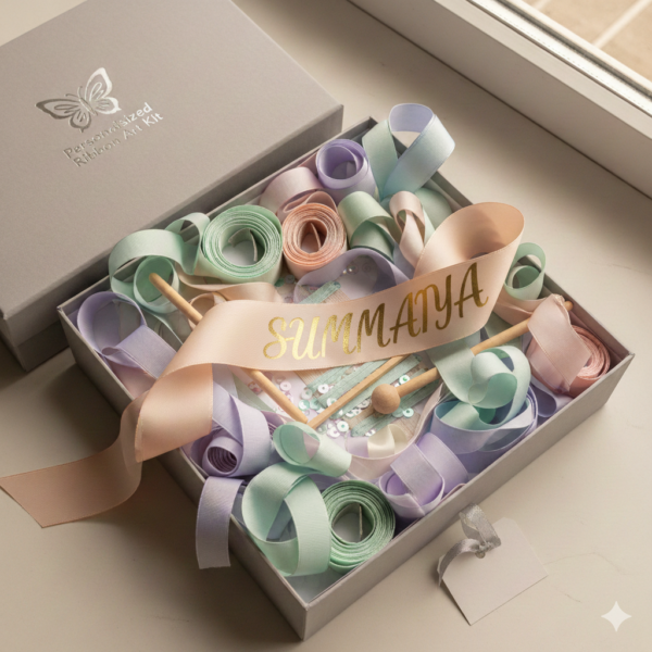 PERSONALIZED NAME RIBBON ART KIT ⭐ (BEST SELLER)
